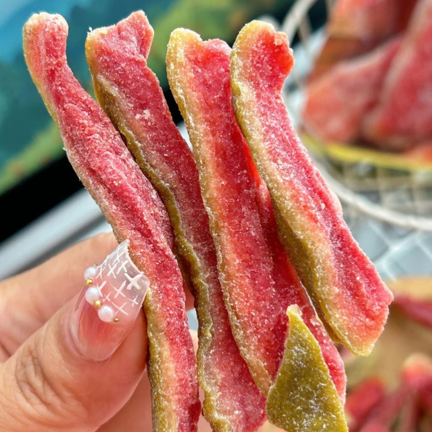 💯🥝Say goodbye to high-calorie guilt! 🥇🍊Satisfy your cravings with ourfiber-rich Red Guava slices-XA