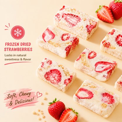 🍓Every Bite Tastes Like a Strawberry Dream🧁🧁Once You Try These Ordinary Snacks Won't Compare-ABB8