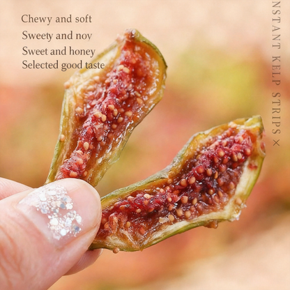 🎄Say goodbye to high-calorie guilt!🔔🔔Satisfy your cravings with our fiber-rich green fig slices - ABB8