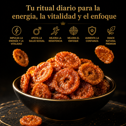 🏆🐆 Renacimiento Definitivo de la Testosterona ⭐🎁 Rodajas de Rosa Roxburghii Ricas en Antioxidantes para un Mejor Rendimiento en la Intimidad | Apoya Naturalmente la Energía, la Resistencia y la Confianza en el Dormitorio - ABB8