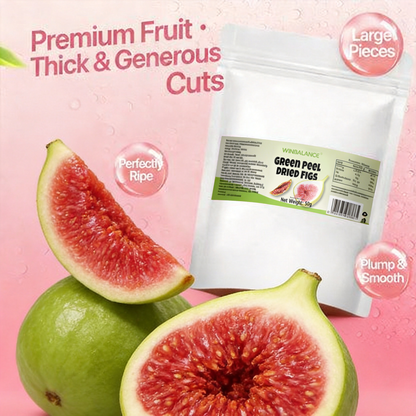 🎄Say goodbye to high-calorie guilt!🔔🔔Satisfy your cravings with our fiber-rich green fig slices - ABB8