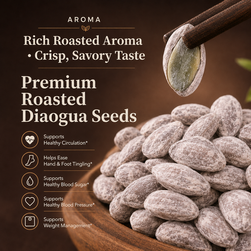 💯🌿 Snack smarter, feel lighter! 🥇✨ Fiber-rich Hanging Melon Seeds help support healthy blood sugar, weight management & comfortable circulation-XA