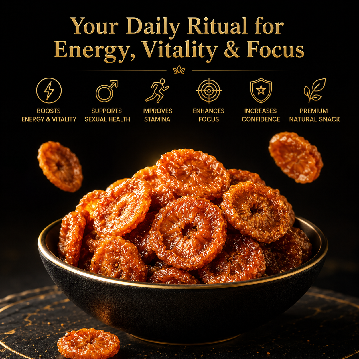✅🍆Ultimate Testosterone Revival 🍌🫛Antioxidant-Rich Rosa Roxburghii Slices for Better Bedroom Performance | Support Energy, Stamina & Bedroom Confidence Naturally-ABB8